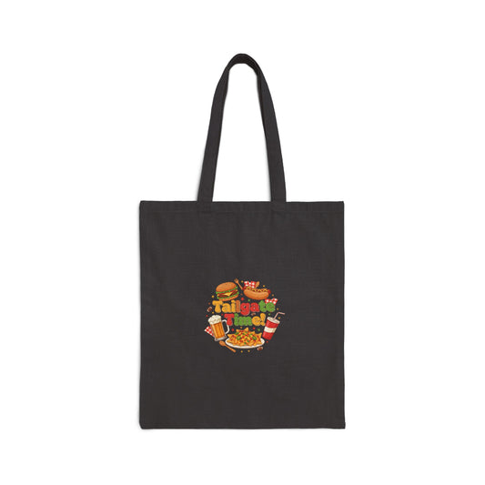 Snacks Not Touchdowns Tote | Game Day Tailgate Canvas, Big Game Party
